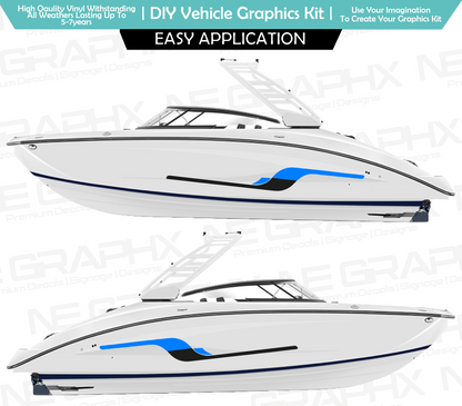 Speed Boat Side Decal