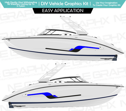 Speed Boat Side Decal