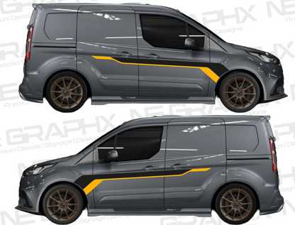 Ford Transit Connect MSRT Side Door Decals