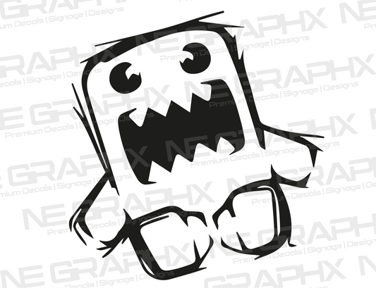 Crunching Monster Decal