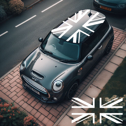 Mini Cooper Jack Roof Decal