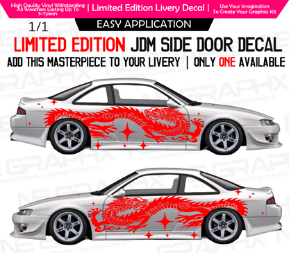 Limited Edition JDM Dragon Decal