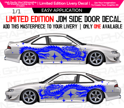 Limited Edition JDM Dragon Decal