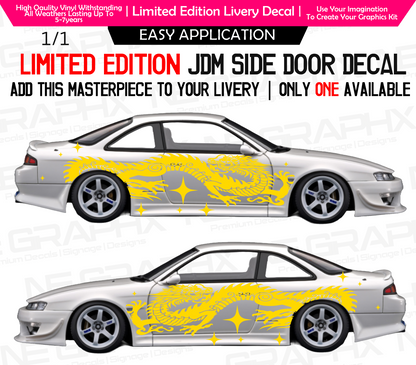 Limited Edition JDM Dragon Decal