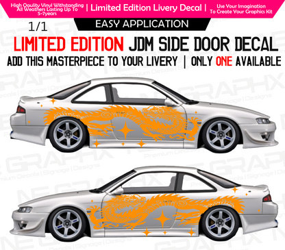 Limited Edition JDM Dragon Decal