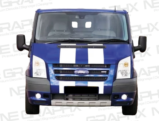 Ford Transit MK7 Bonnet Stripes