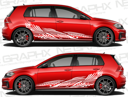 Universal Tribal Decal Side Stripes