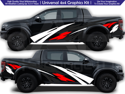 Universal 4x4 Graphics Decal Kit