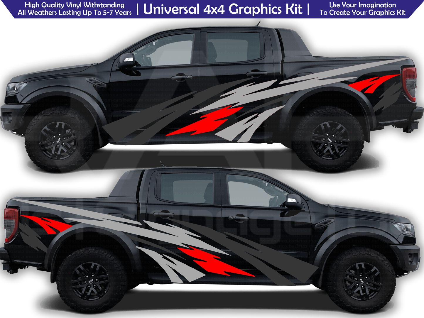 Universal 4x4 Graphics Decal Kit