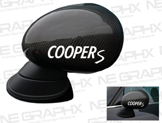 Mini Cooper Wing Mirror Decals