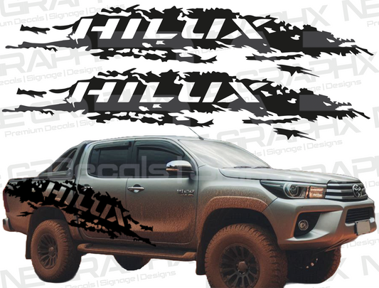 Toyota Hilux XL Side Decals