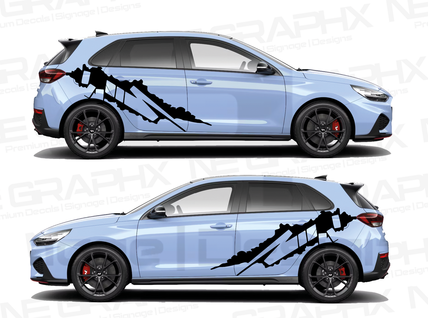 Hyundai I30N/I40N Side Decal