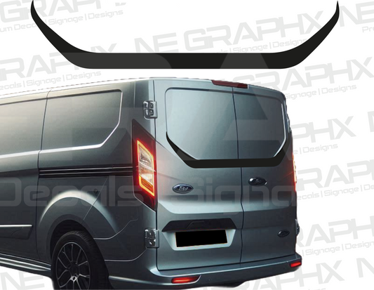 Ford Transit Custom ''Bull Horn'' Rear Door Decal