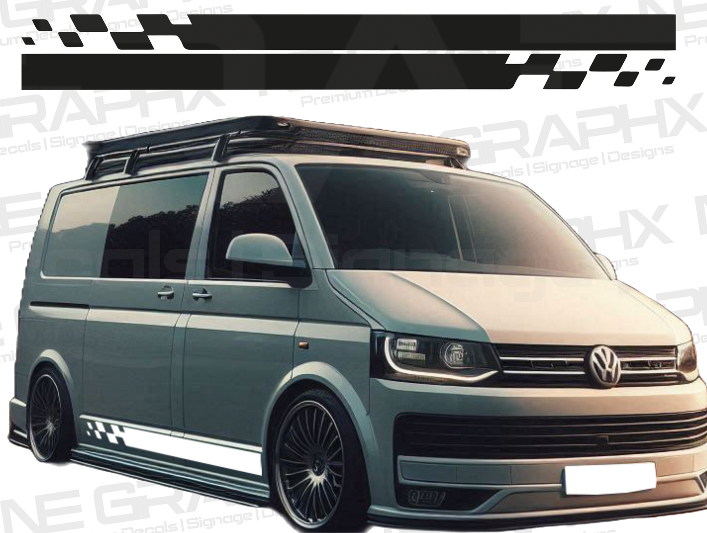 Volkswagen Transporter Alt Side Stripes