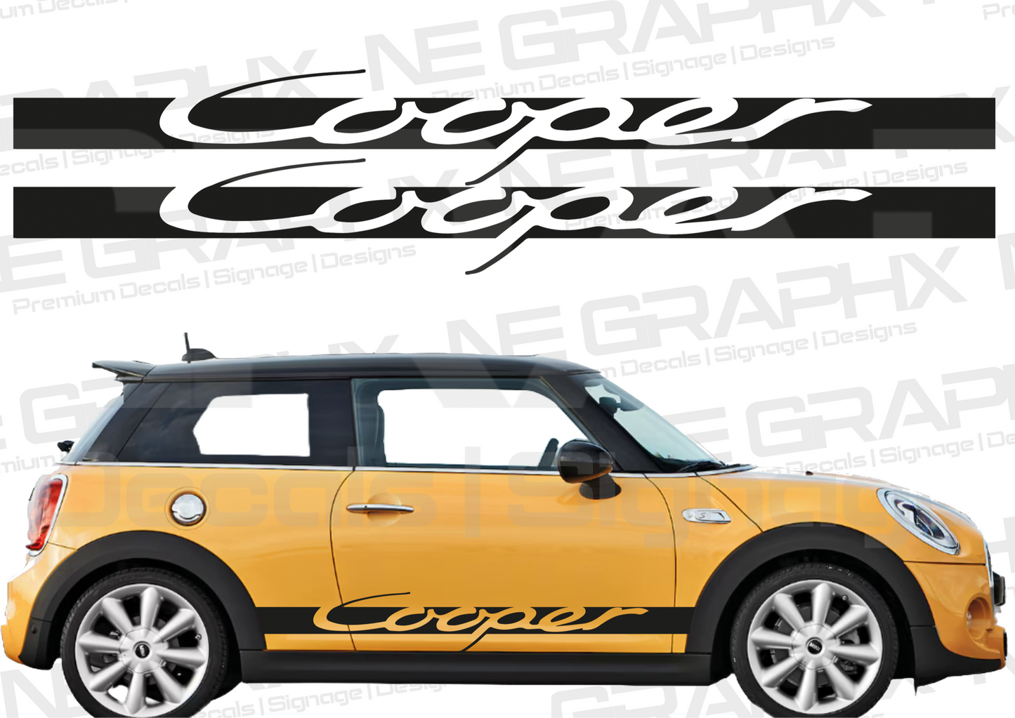 Mini Cooper "Cooper" Side Stripes