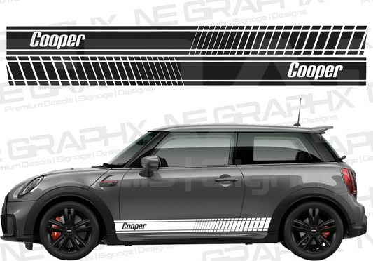 Mini Cooper Side Stripes