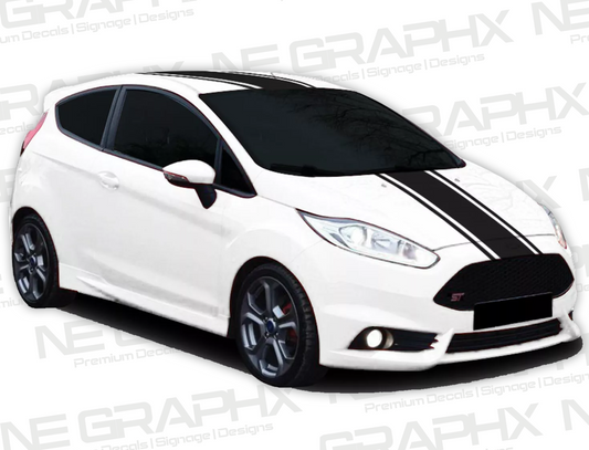 Ford Fiesta Bonnet | Roof | Rear Decal Kit