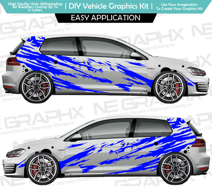 Universal Tiger Stripe Decal Kit